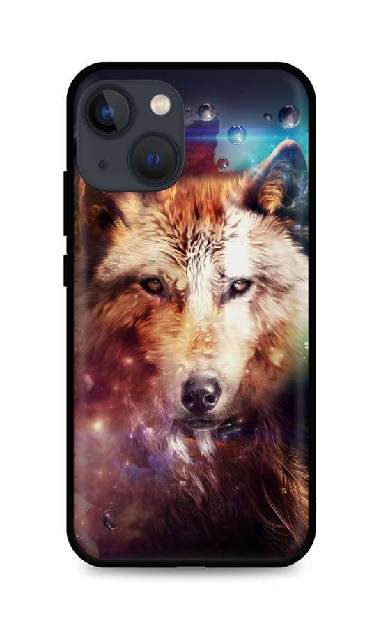 Zadní pevný kryt LUXURY na mobil iPhone 13 Wolf