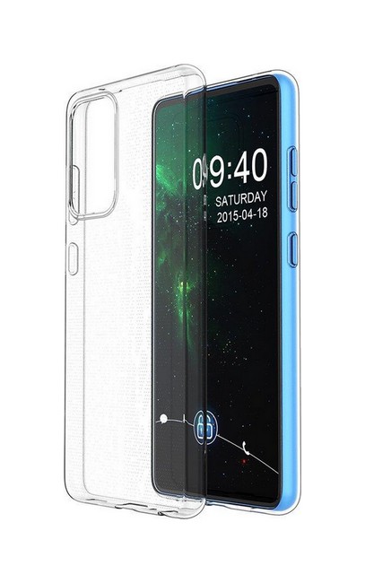 Ultratenký zadní silikonový kryt na mobil Xiaomi Redmi 10 0,5 mm průhledný