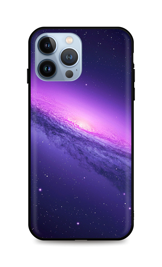 Zadní silikonový kryt TopQ DARK na mobil iPhone 13 Pro Max Galaxy