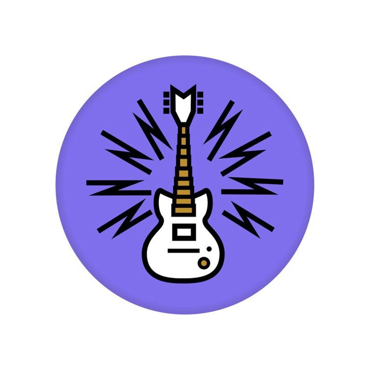 Držák TopQ PopSocket na mobil Guitar