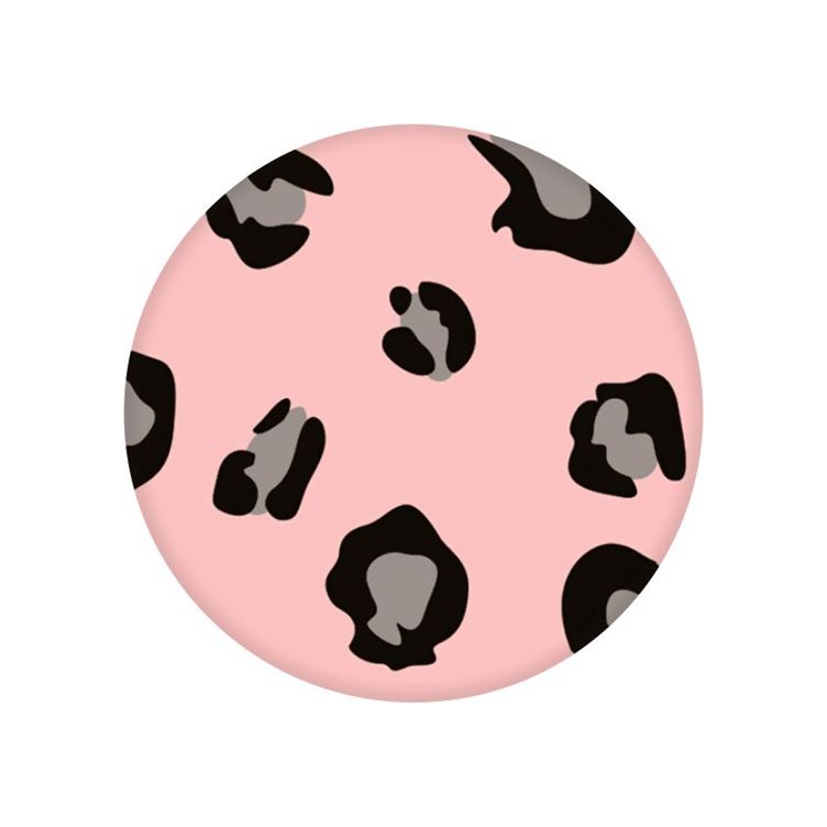 Držák TopQ PopSocket na mobil Růžový levhart