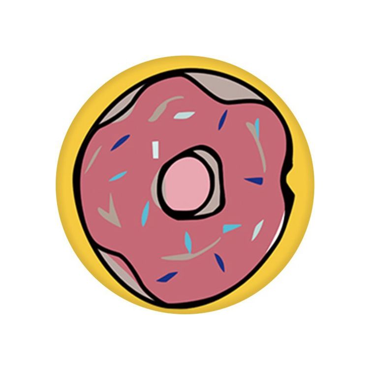 Držák TopQ PopSocket na mobil Růžový donut
