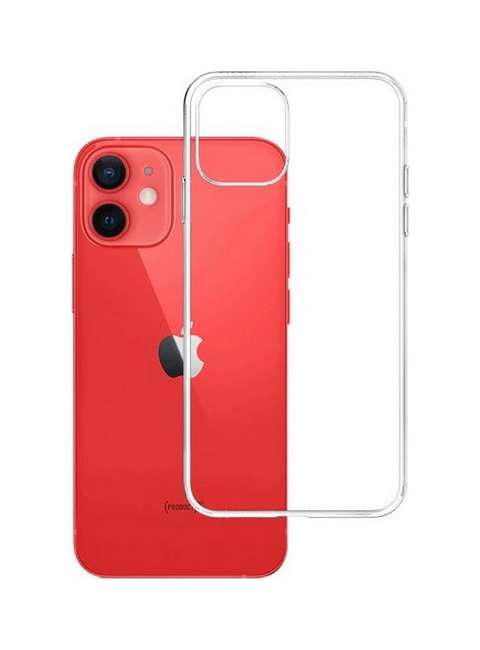 Zadní silikonový kryt Swissten Clear Jelly na mobil iPhone 13 mini průhledný