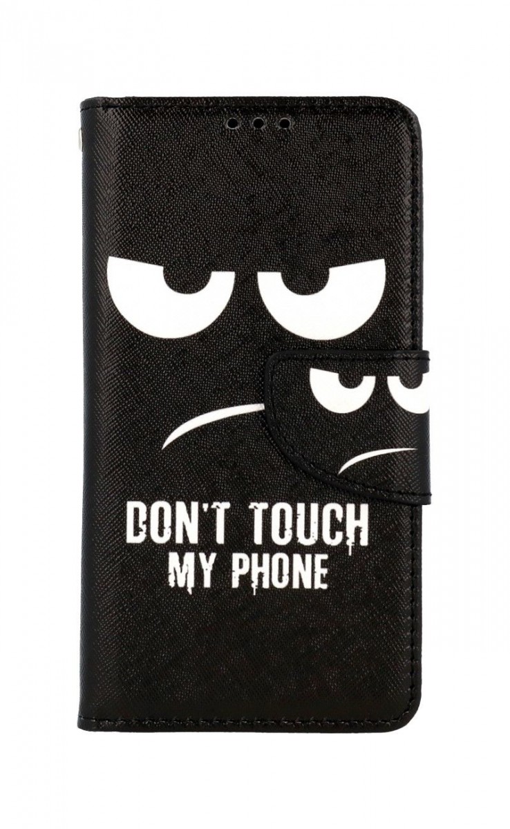 Knížkové pouzdro TopQ na mobil iPhone 13 Pro Max Don´t Touch