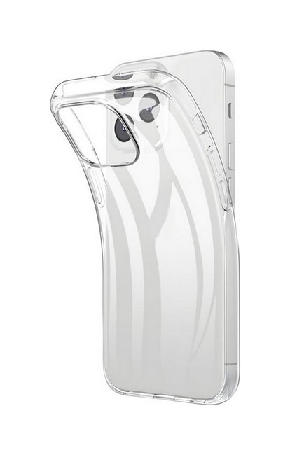 Zadní silikonový kryt Swissten Clear Jelly na mobil iPhone 13 Pro Max průhledný