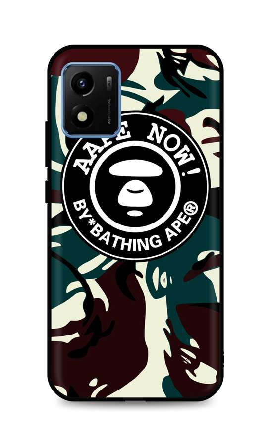 Zadní 3D silikonový kryt TopQ na mobil Vivo Y01 Army