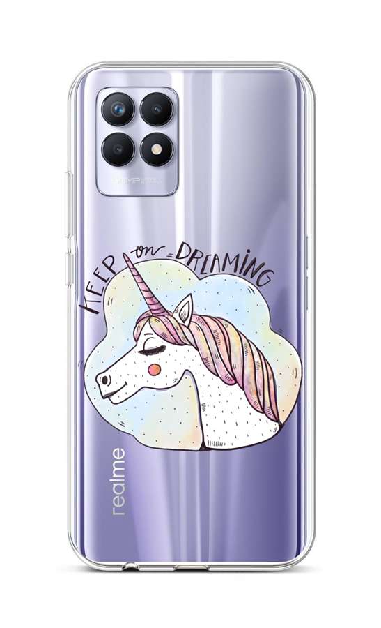 Zadní silikonový kryt TopQ na mobil Realme 8i Dreaming