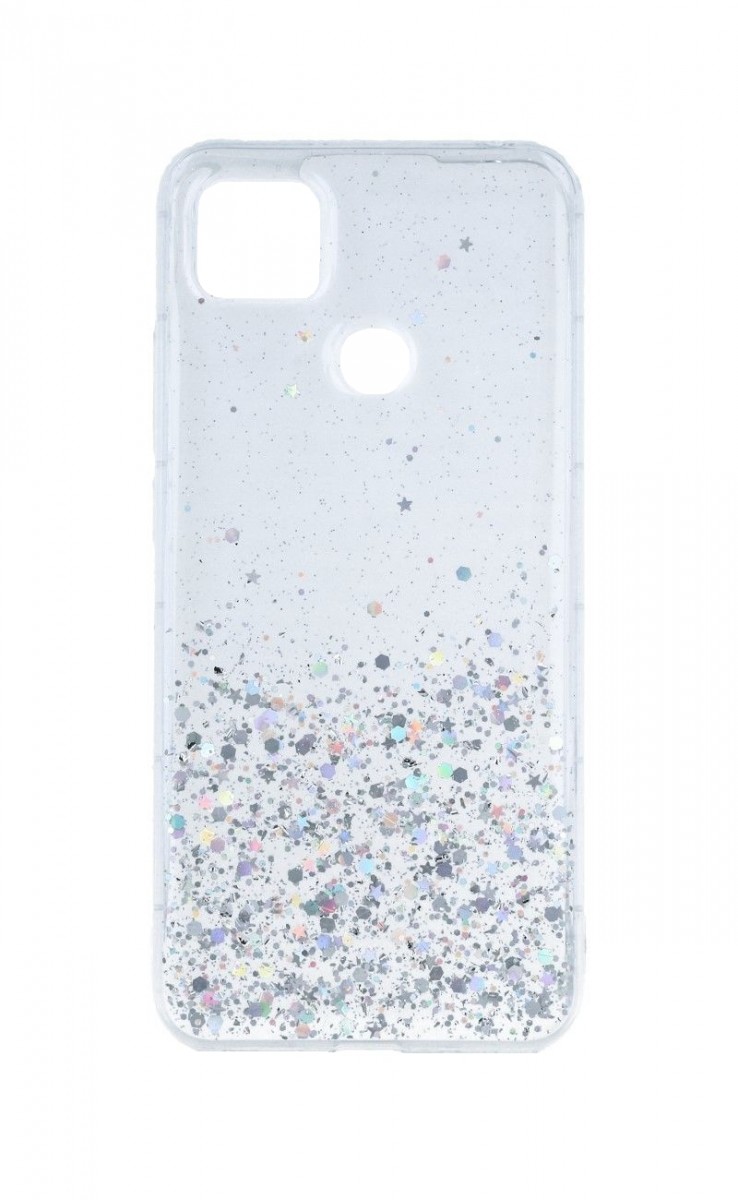 Zadní pevný kryt TopQ na mobil Xiaomi Redmi 9C Brilliant Transparent
