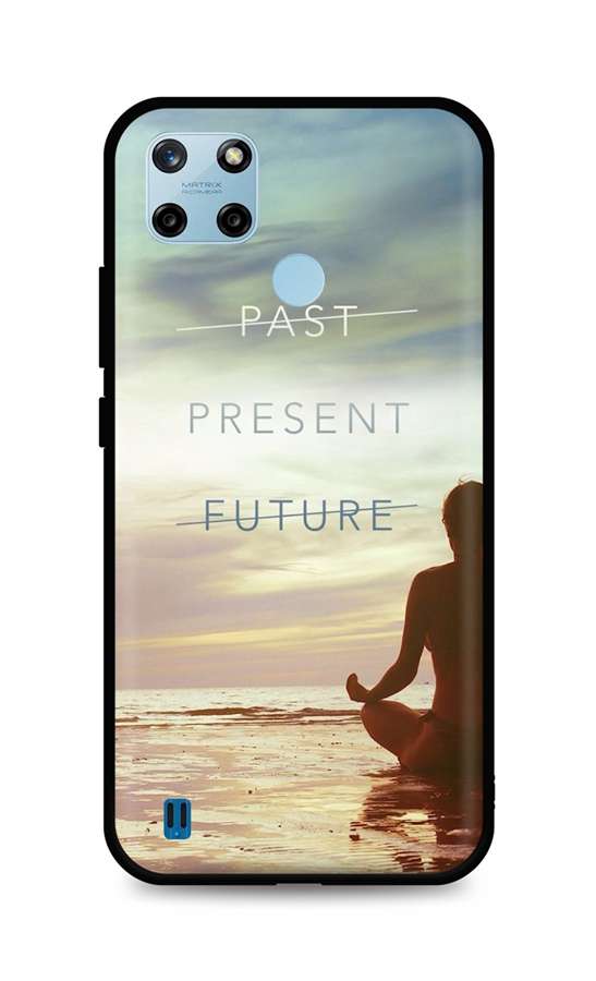 Zadní silikonový kryt TopQ DARK na mobil Realme C25Y Present