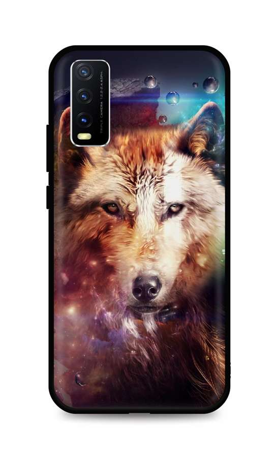 Zadní pevný kryt TopQ LUXURY na mobil Vivo Y20s Wolf