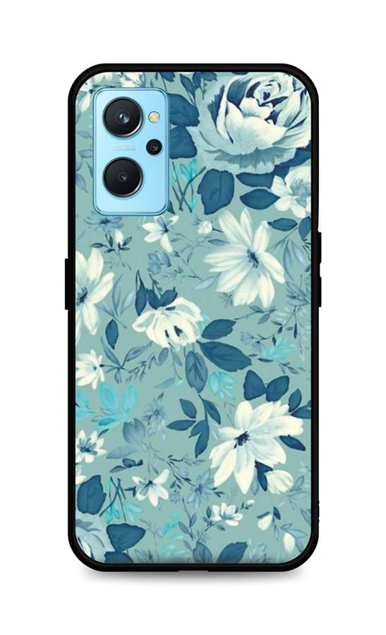 Zadní pevný kryt TopQ LUXURY na mobil Realme 9i Retro Flowers