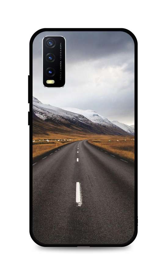 Zadní pevný kryt TopQ LUXURY na mobil Vivo Y20s Horská cesta