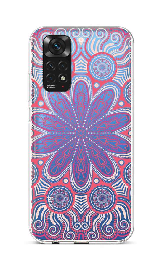 Zadní silikonový kryt TopQ na mobil Xiaomi Redmi Note 11 Romantic Mandala