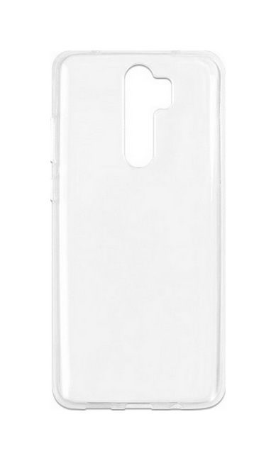 Zadní silikonový kryt TopQ  na mobil Xiaomi Redmi Note 8 Pro 1 mm průhledný