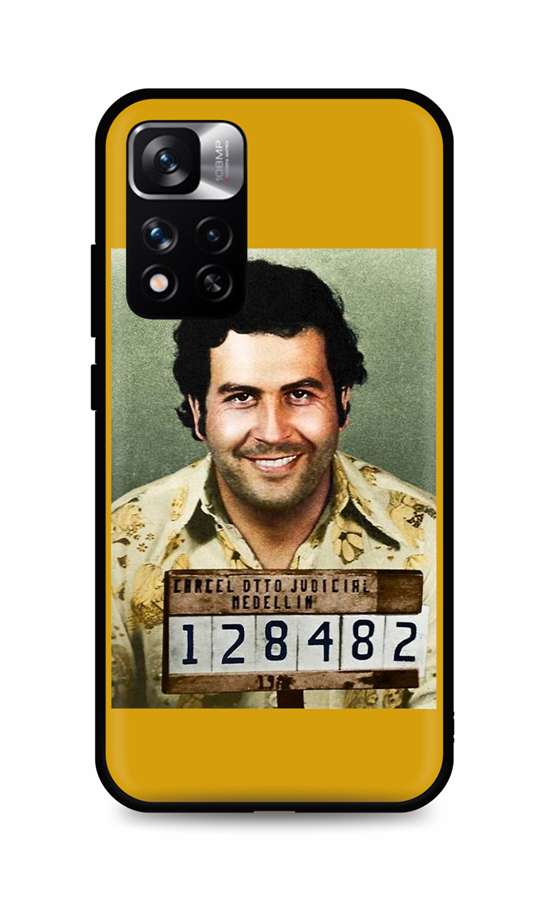 Zadní silikonový kryt TopQ DARK na mobil Xiaomi Redmi Note 11 Pro+ 5G Pablo Escobar