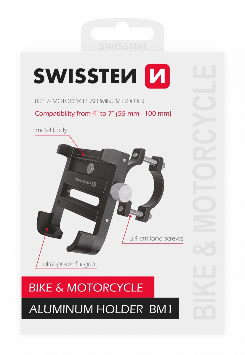 Držák na motorku - kolo Swissten BM1