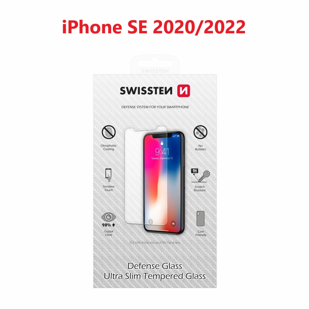 Tvrzené sklo Swissten apple iphone se 2020/se 2022