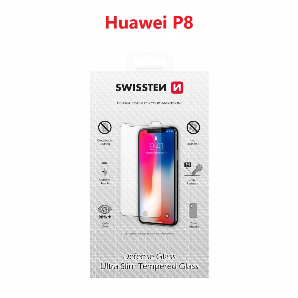 Tvrzené sklo Swissten huawei ascend p8