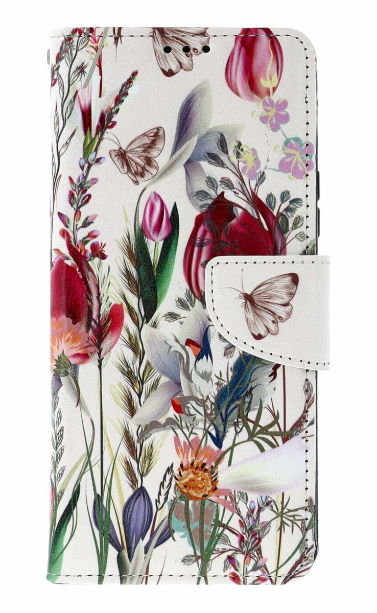 Knížkové pouzdro Design TopQ na mobil Xiaomi Redmi 15 Rozkvetlé jaro