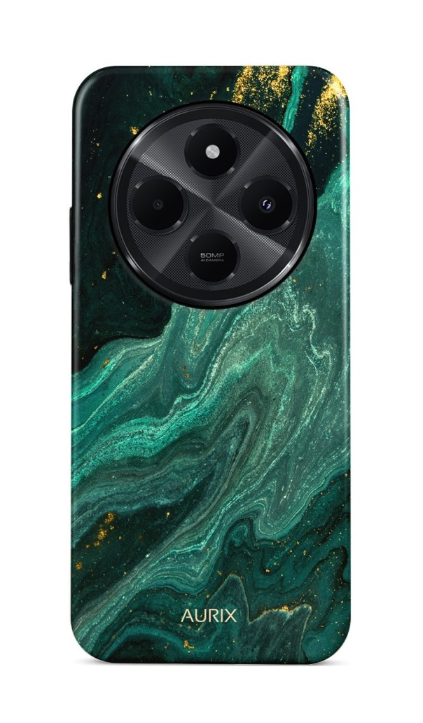 Luxusní kryt AURIX Xiaomi Redmi 14C Green Lagoon