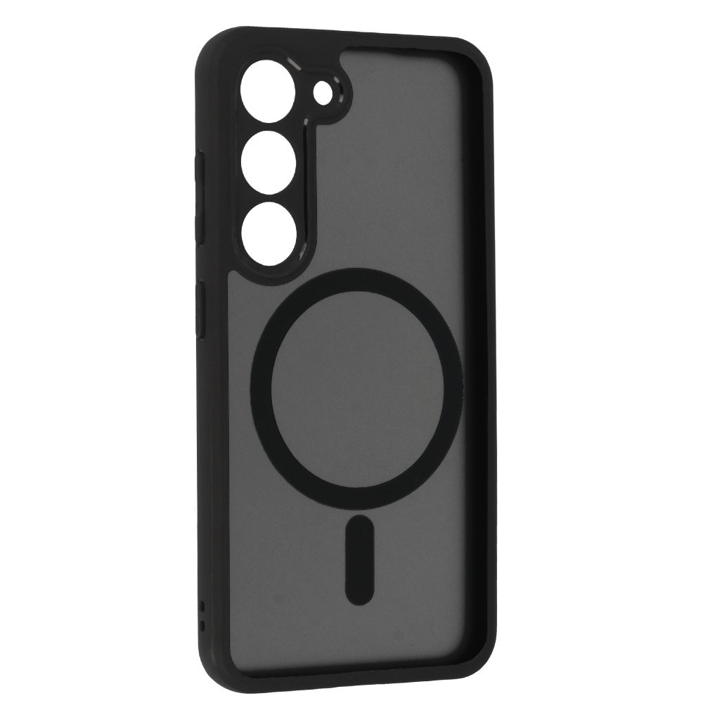 Zadní kryt Full Matte Mag Cover pro Samsung Galaxy S23 black