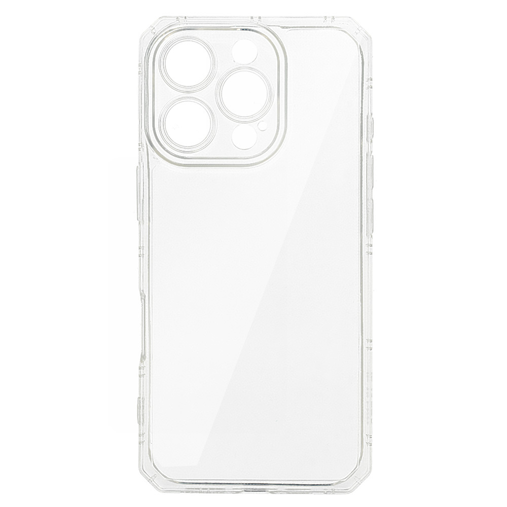Zadní kryt Antishock pro iPhone 16 Pro Max průhledný