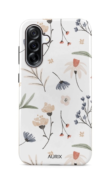 Luxusní kryt AURIX Samsung A56 Floral Fantasy