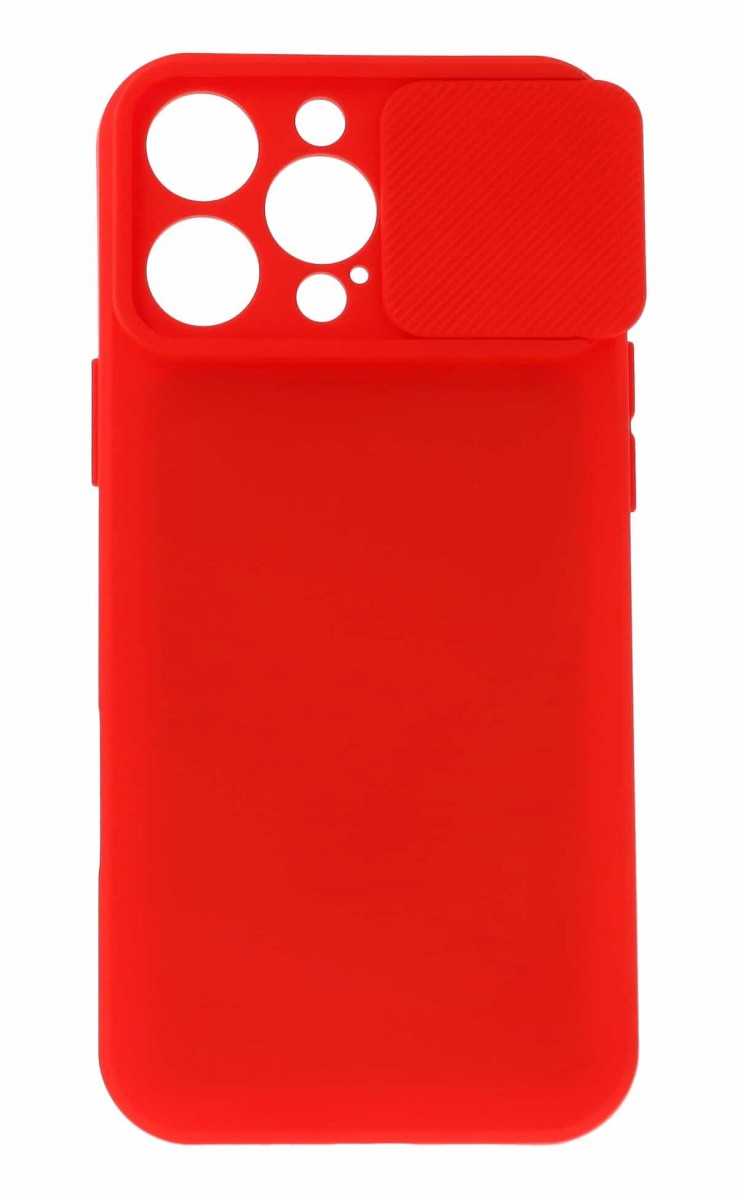 Zadní kryt Camshield Soft na iPhone 16 Pro Max červený