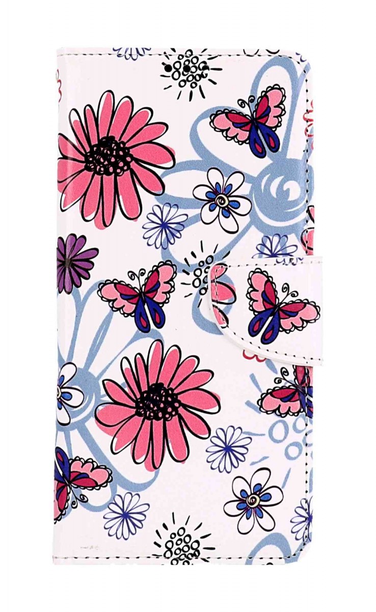 Knížkové pouzdro TopQ na mobil Motorola Edge 40 Flowers