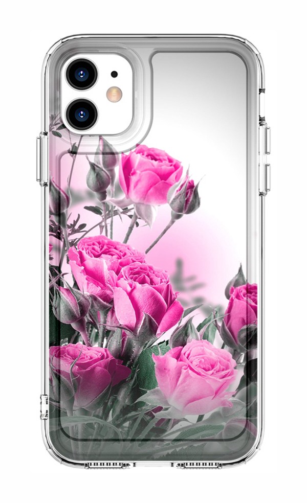 Zadní pevný kryt TopQ Image na mobil iPhone 11 Rozkvetlé růže