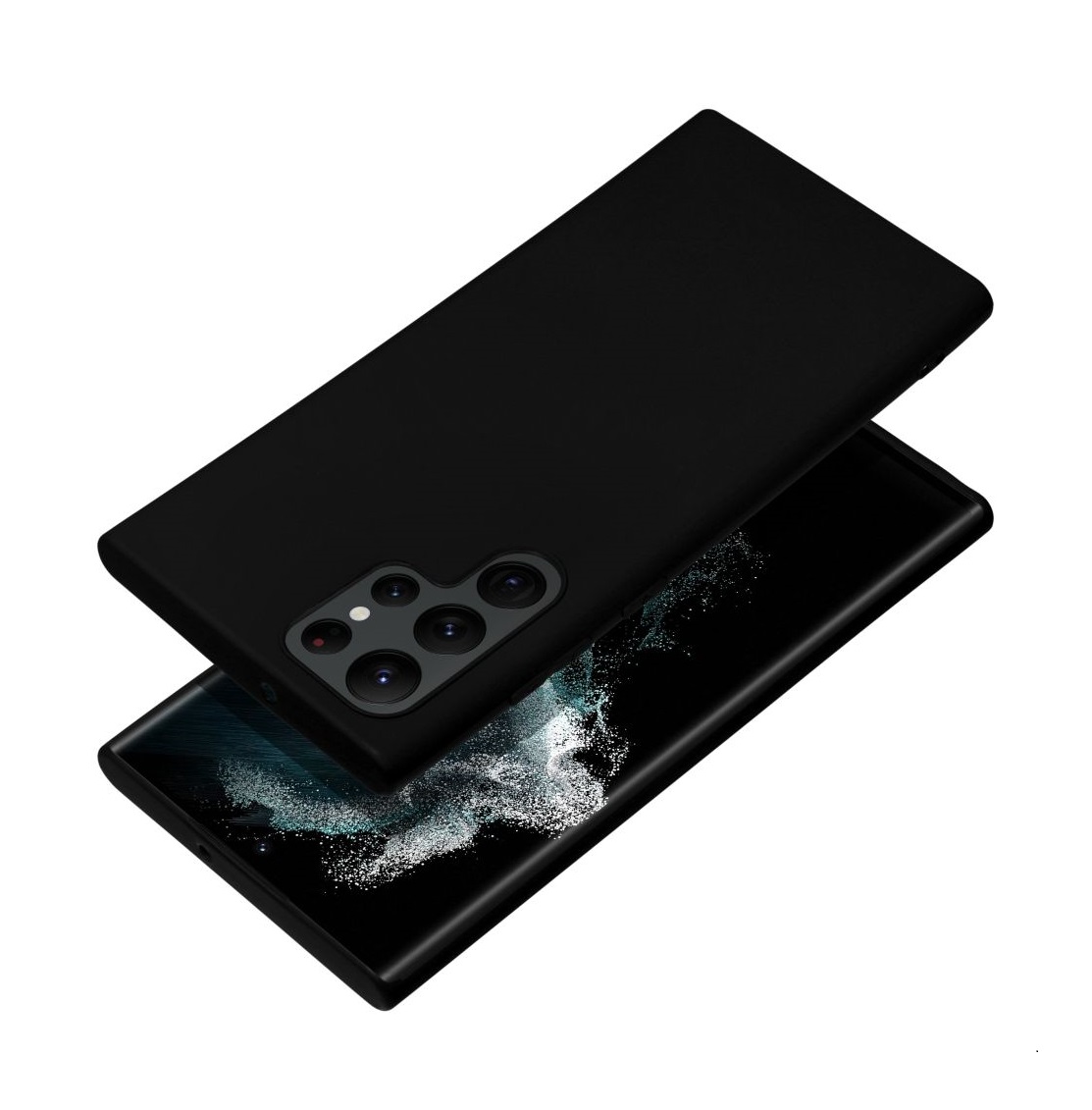 Zadní kryt TopQ Soft na mobil Samsung S24 FE černý