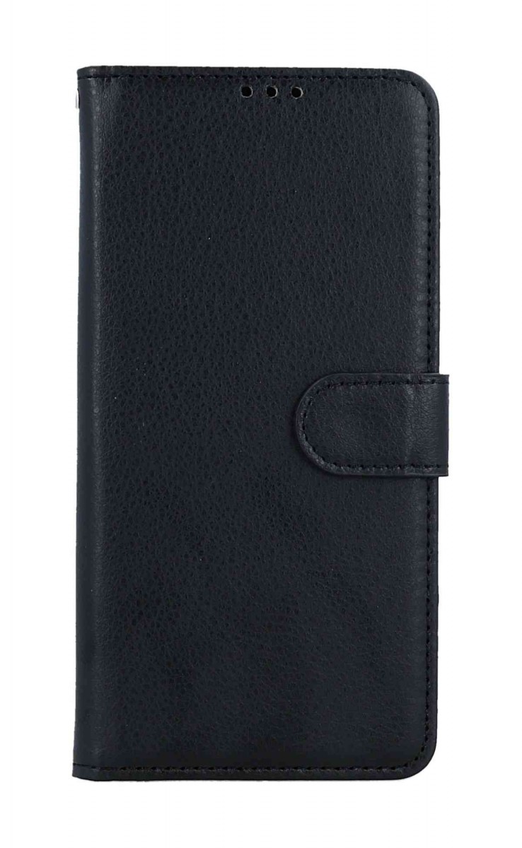 Knížkové pouzdro TopQ na mobil Xiaomi Redmi Note 13 Pro černé s přezkou