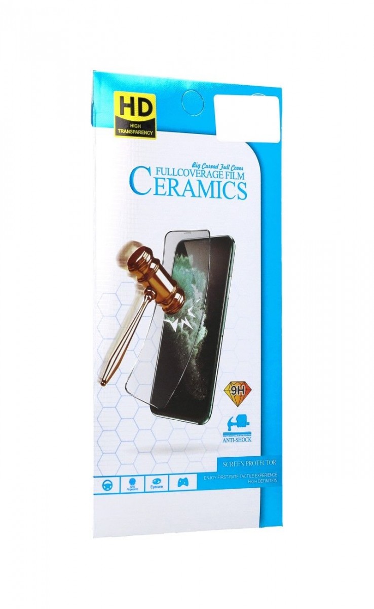 Ochranná fólie na displej Ceramic na mobil Samsung A13 Full Cover černá