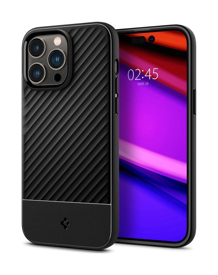 Zadní kryt Spigen Core Armor na mobil iPhone 14 Pro Max černý