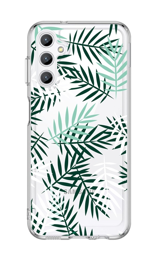 Zadní pevný kryt TopQ Image na mobil Samsung A14 Listy