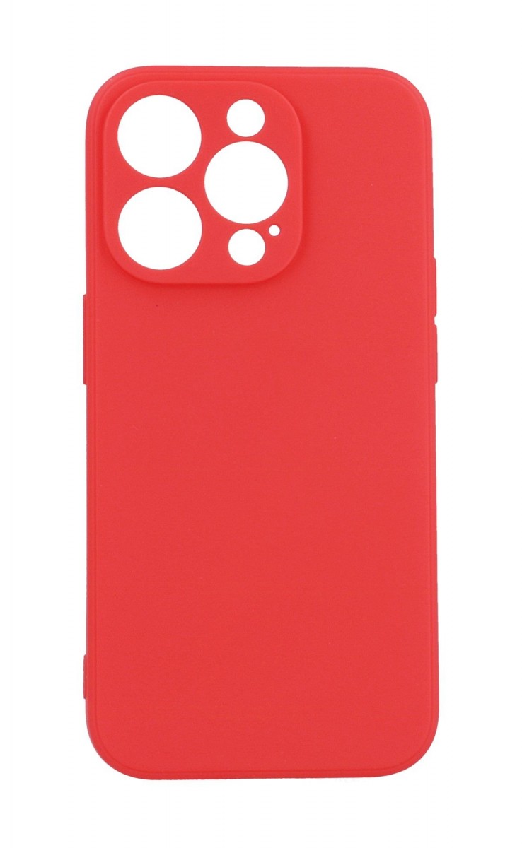 Zadní kryt TopQ Pastel na mobil iPhone 15 Pro červený