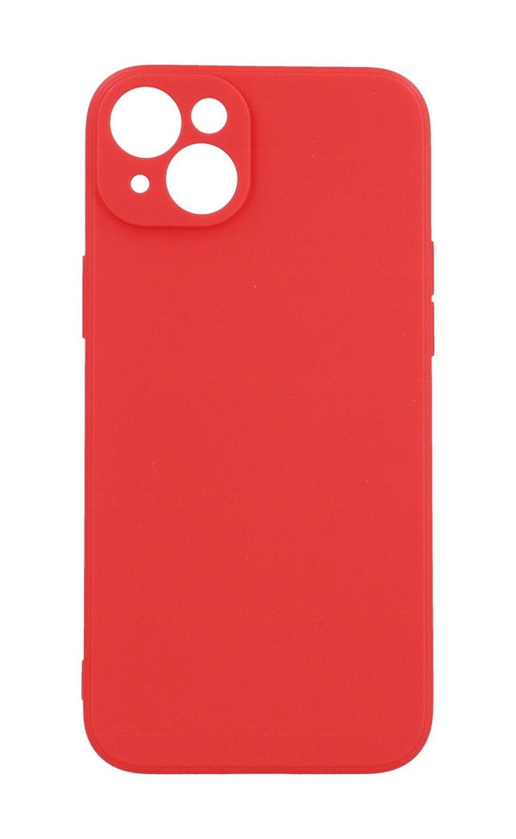 Zadní kryt TopQ Pastel na mobil iPhone 15 Plus červený