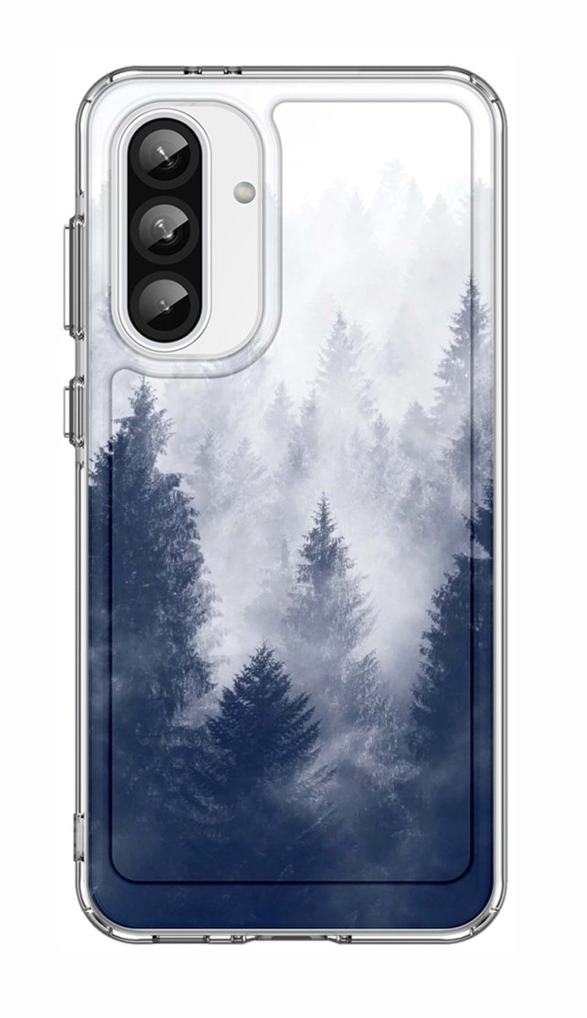 Zadní pevný kryt TopQ Image na mobil Samsung A17 Mlha