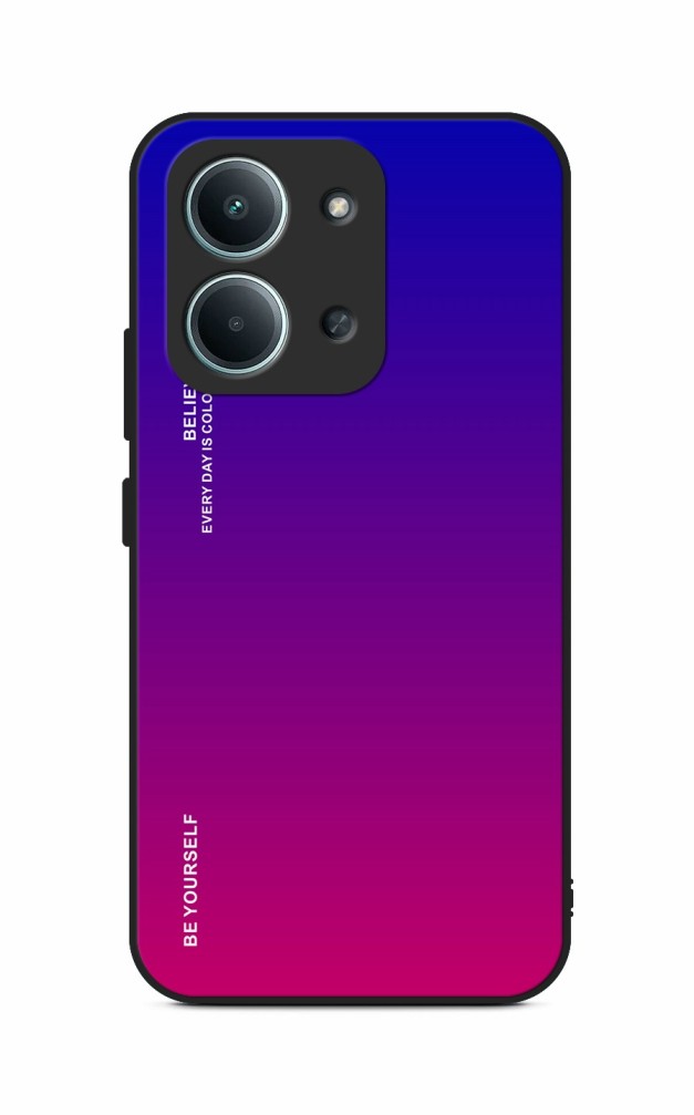 Zadní pevný kryt TopQ LUXURY na mobil Xiaomi Redmi 15C duhový fialový