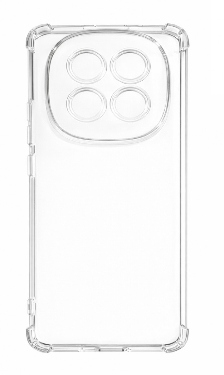 Odolný zadní kryt TopQ na mobil Xiaomi Redmi Note 15 Pro průhledný