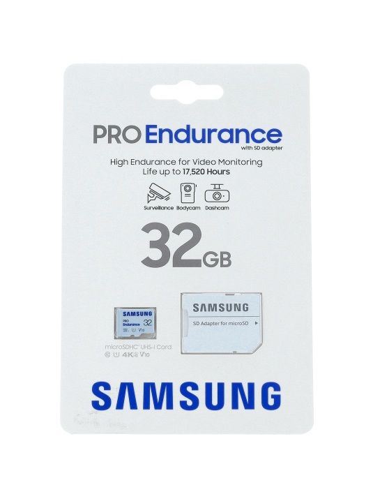 Paměťová karta Samsung micro SDHC karta 32GB PRO Endurance + SD adaptér