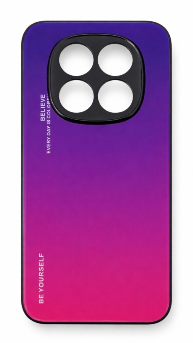 Zadní pevný kryt TopQ LUXURY na mobil Xiaomi Redmi Note 15 Pro 5G duhový fialový