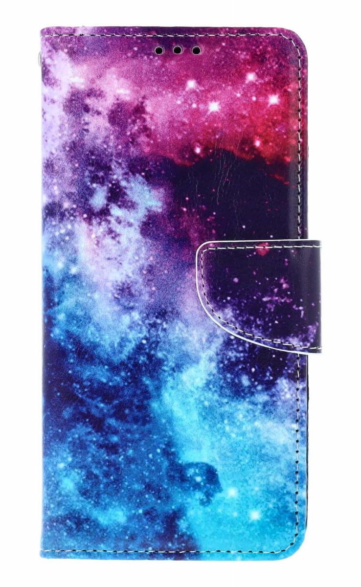 Knížkové pouzdro TopQ na mobil Samsung A57 Vesmír