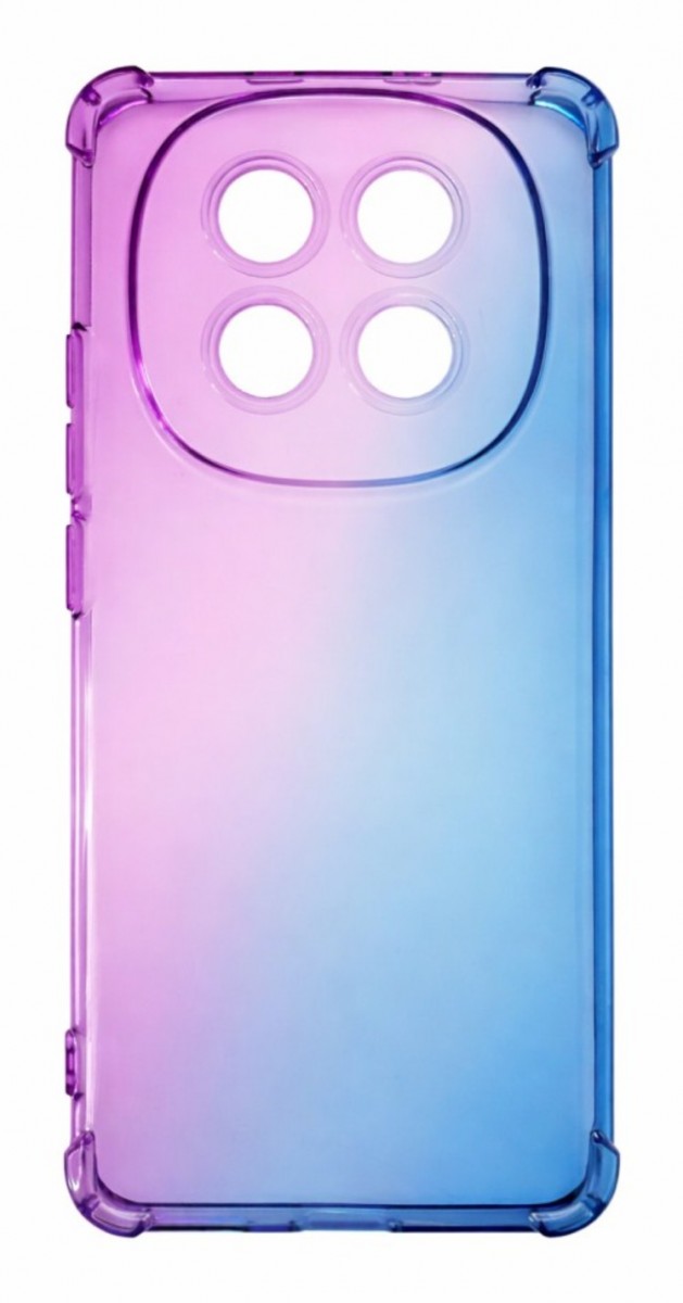 Zadní kryt TopQ na mobil Xiaomi Redmi Note 15 5G Shock duhový fialovo-modrý
