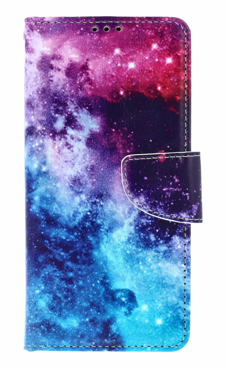 Knížkové pouzdro TopQ na mobil Xiaomi Redmi Note 15 5G Vesmír