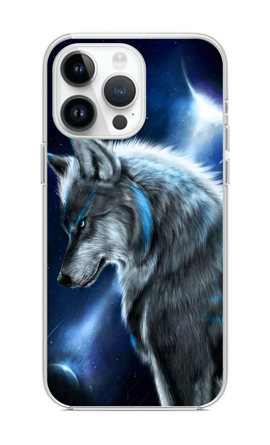 Zadní kryt TopQ na mobil iPhone 14 Pro Vlkodlak