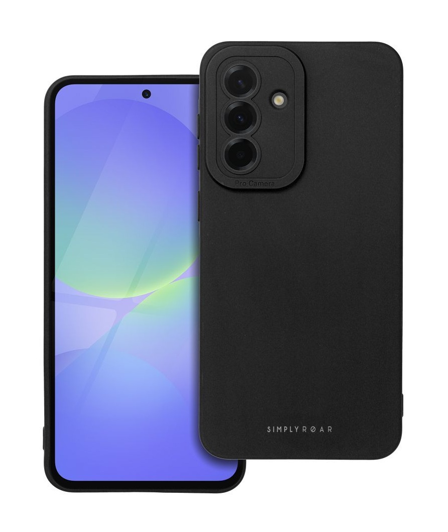 Zadní kryt Roar Luna na mobil Samsung S25 FE černý