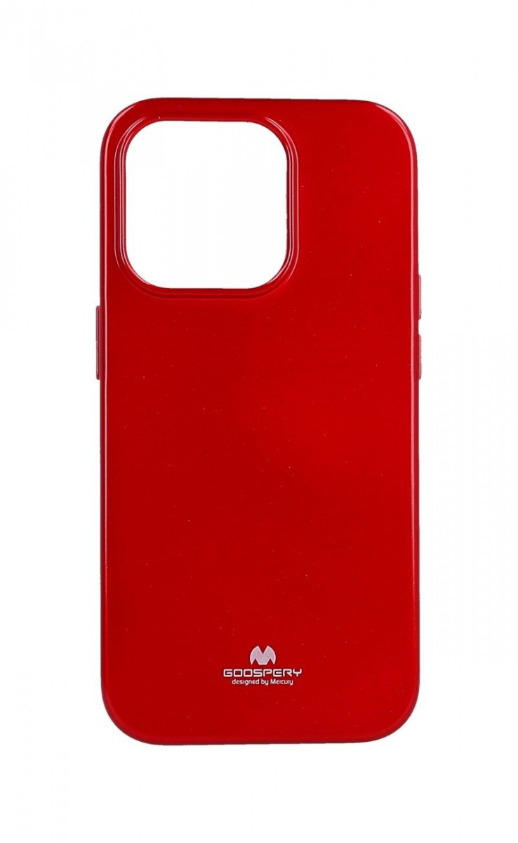 Zadní kryt Mercury Jelly Case na mobil iPhone 14 Pro červený