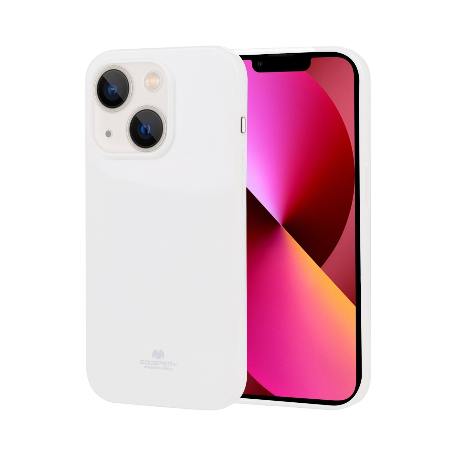 Zadní kryt Mercury Jelly Case na mobil iPhone 14 Plus bílý