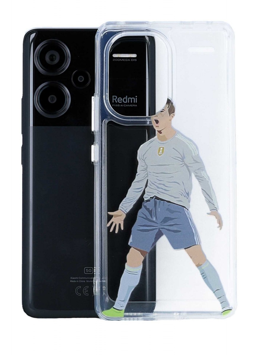 Zadní pevný kryt TopQ Image na mobil Xiaomi Redmi Note 13 Pro+ 5G Fotbalista